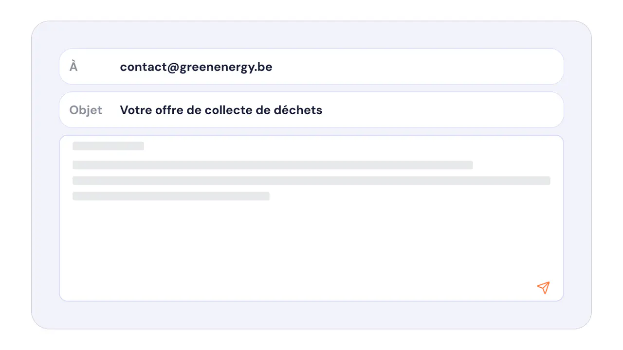 Emails clients en 1 clic